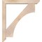 Ekena Millwork Westlake Slat Smooth Bracket w/ Offset Brace, Douglas Fir, 5 1/2"W x 36"D x 40"H BKT0604X36X40WTL06SDF - alternate 2